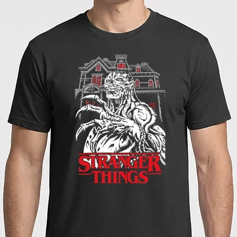 Férfi Imperial póló - Stranger Things Vecna