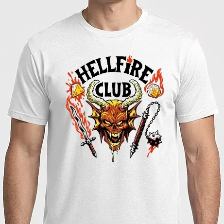 Férfi Imperial póló - Hellfire Club Stranger Things