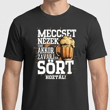 Férfi Imperial póló - Meccset nézek