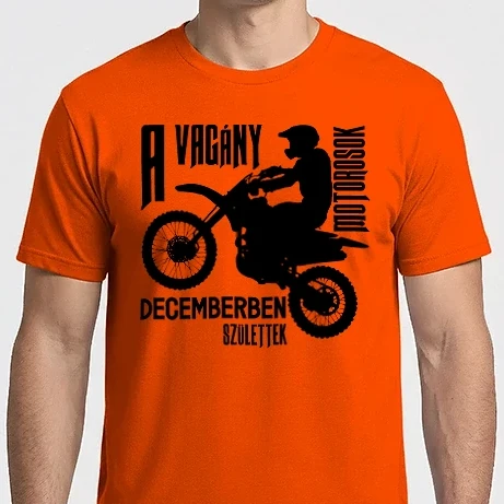 Férfi Imperial póló - Vagány motoros (december)