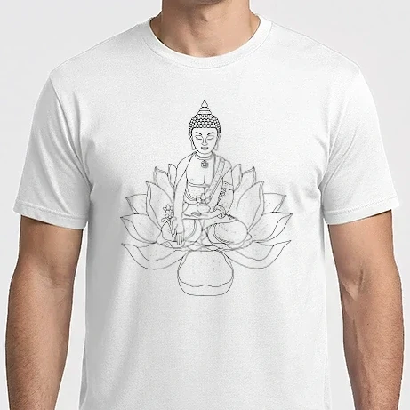 Férfi Imperial póló - buddha