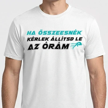 Férfi Imperial póló - állítsd le az órám