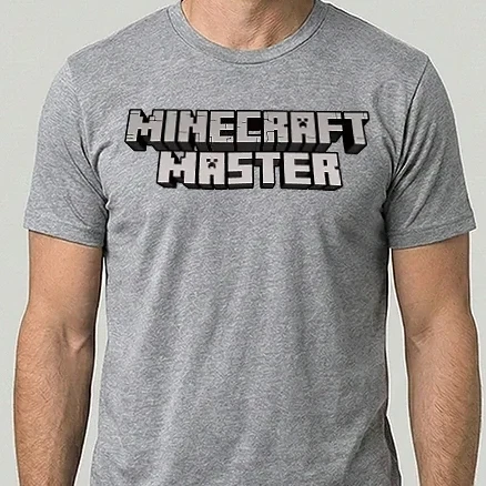 Férfi Alap póló - Minecraft Master