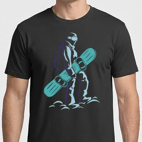 Férfi Imperial póló - Snowboard