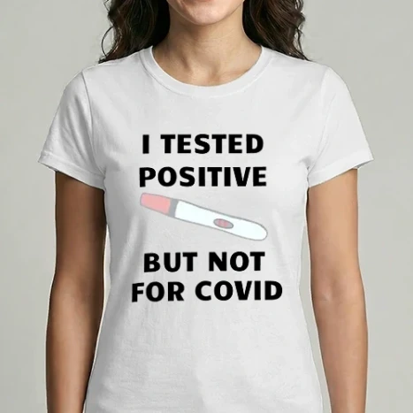 Női Imperial póló - I TESTED POSITIVE BUT NOT COVID
