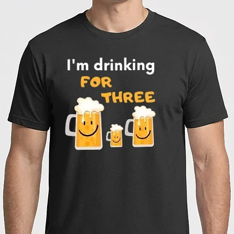 Férfi Imperial póló - I'm drinking for three