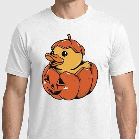 Férfi Imperial póló - Halloweeni kacsa