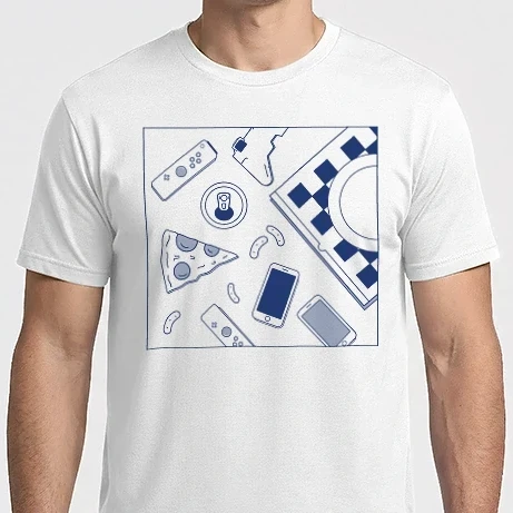 Férfi Imperial póló - gaming gamer polo