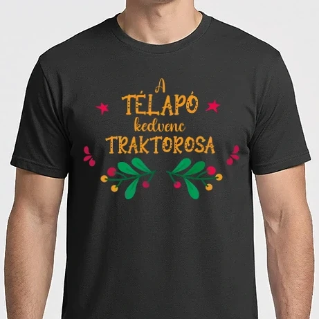 Férfi Imperial póló - A télapó kedvenc traktorosa