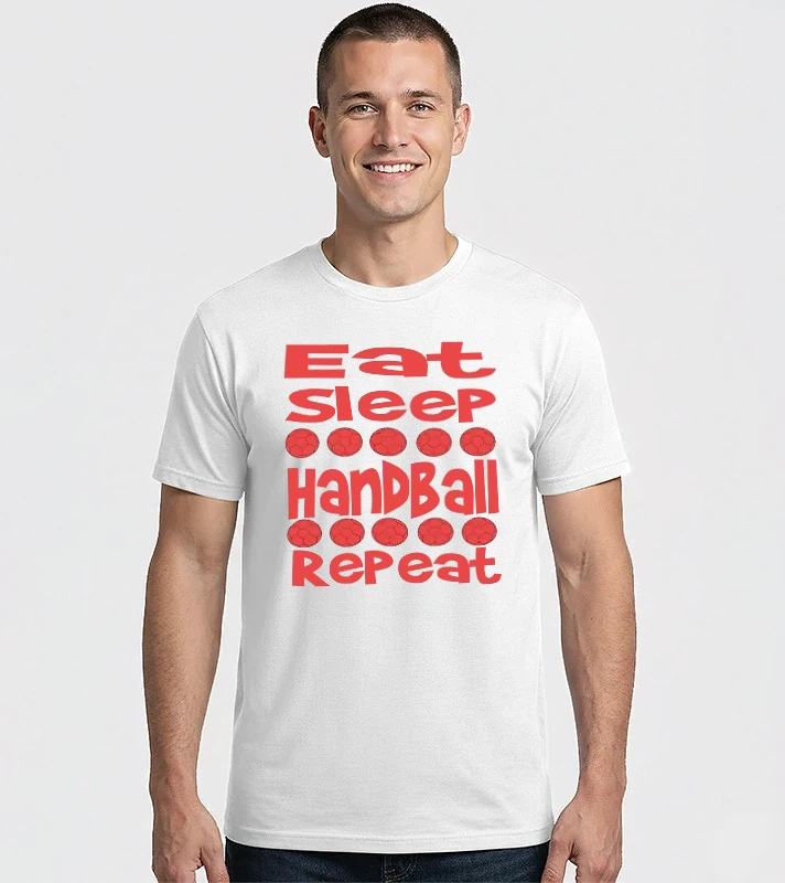 Eat sleep handball repeat – Férfi Imperial póló