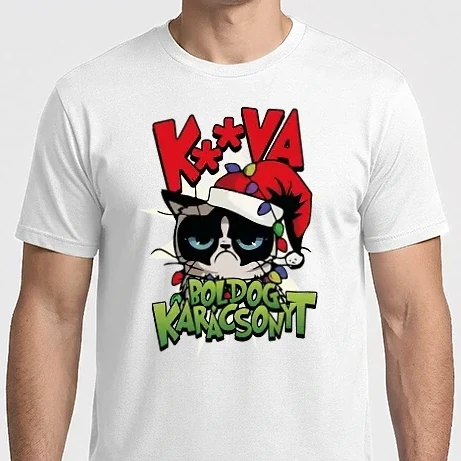 Férfi Imperial póló - Grumpy karácsony