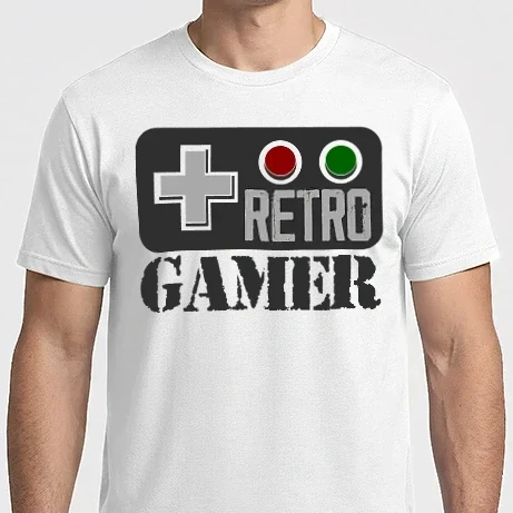 Férfi Imperial póló - Retro Gamer 