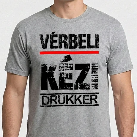Férfi Imperial póló - vérbeli drukker kézi
