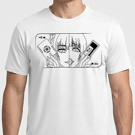 Férfi Imperial póló - Kakegurui card black