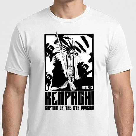 Férfi Imperial póló - Kenpachi _ Bleach