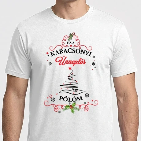 Férfi Imperial póló - Karácsonyi ünneplős póló