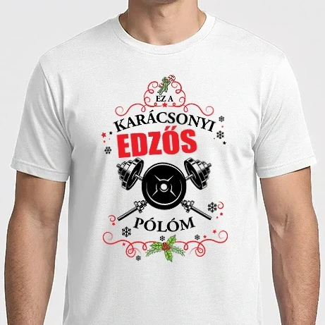 Férfi Imperial póló - Karácsonyi edzős póló