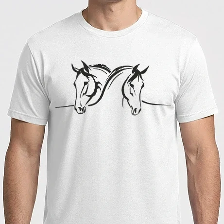 Férfi Imperial póló - Lovas minta