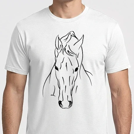 Férfi Imperial póló - Lovas minta