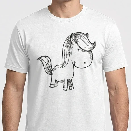 Férfi Imperial póló - Lovas minta