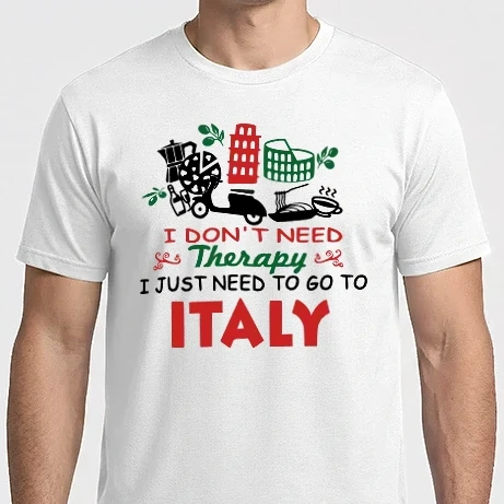 Férfi Imperial póló - Italy