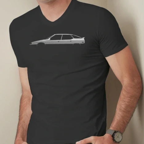 Férfi prémium fit V-nyakú póló - Citroen Xm