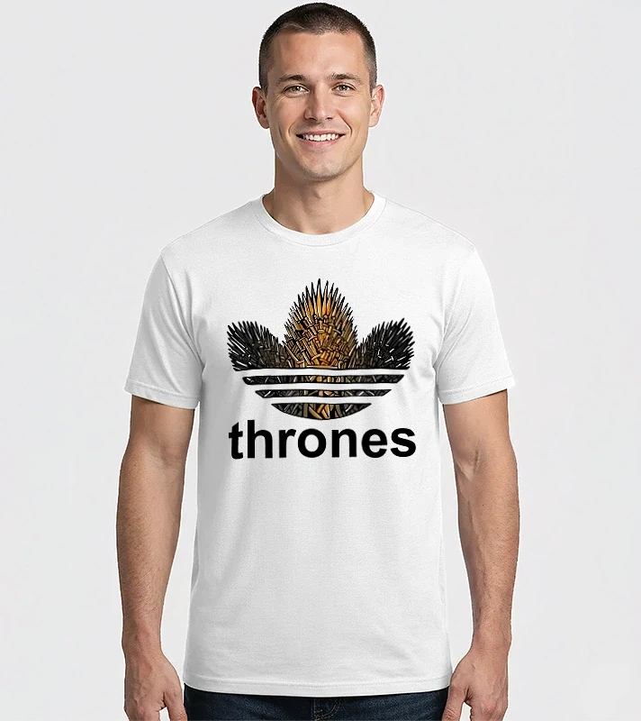 Thrones - fehérre – Férfi Imperial póló