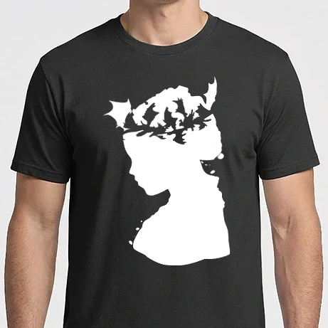 Férfi Imperial póló - Rhaenyra dragon princess - feketére