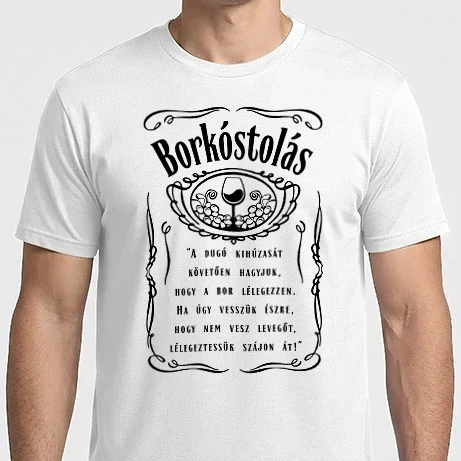 Férfi Imperial póló - borkóstolás