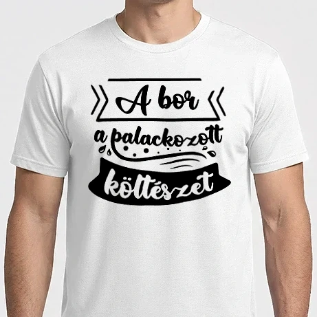 Férfi Imperial póló - palackozott költészet