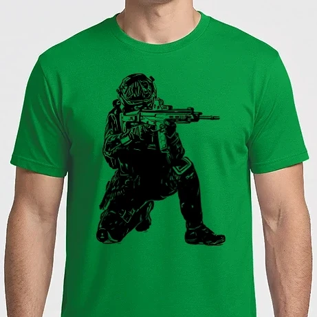 Férfi Imperial póló - katona