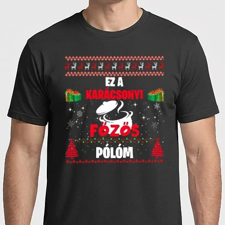Férfi Imperial póló - Ez a karácsonyi főzős pólóm