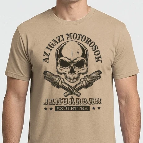 Férfi Imperial póló - Motoros január