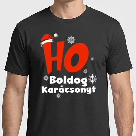 Férfi Imperial póló - Ho boldog karácsonyt