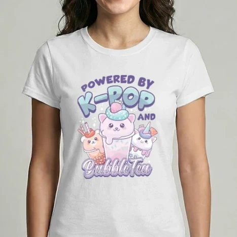 Női Imperial póló - K-POP BUBBLE TEA