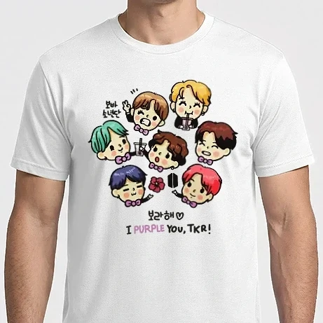 Férfi Imperial póló - BTS chibi