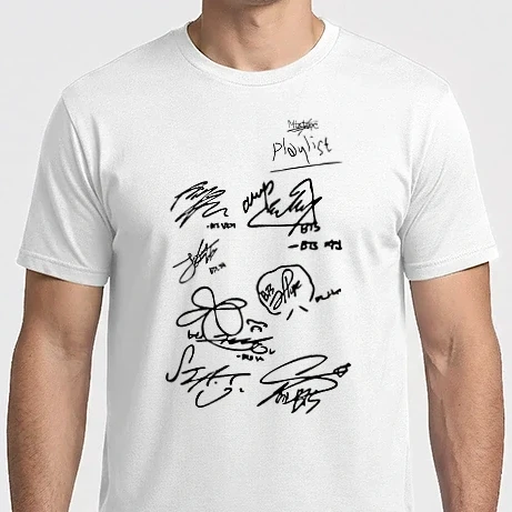 Férfi Imperial póló - BTS sign