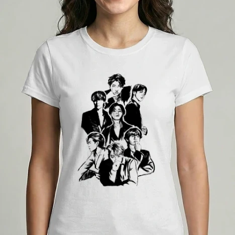 Női Imperial póló - BTS