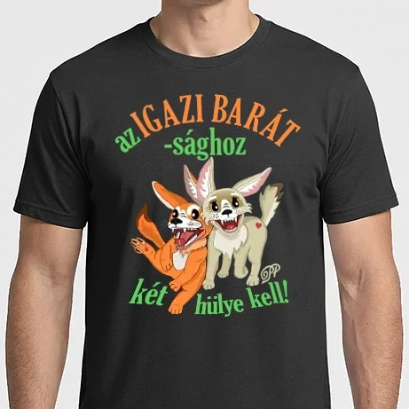 Férfi Imperial póló - Sivatagi Róka Haverok