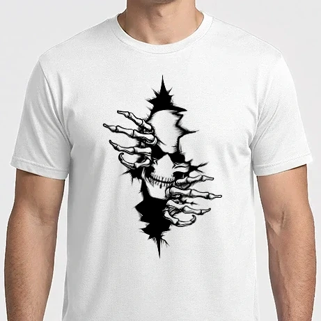 Férfi Imperial póló - koponya 3
