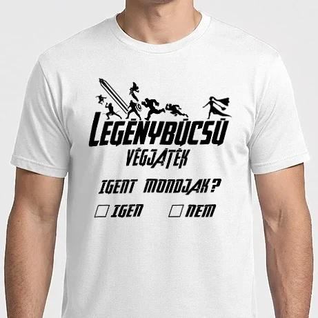 Férfi Imperial póló - Legénybúcsú végjáték