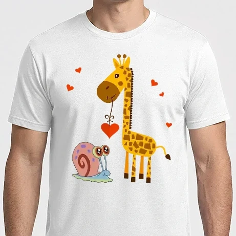 Férfi Imperial póló - Csigazsiráf