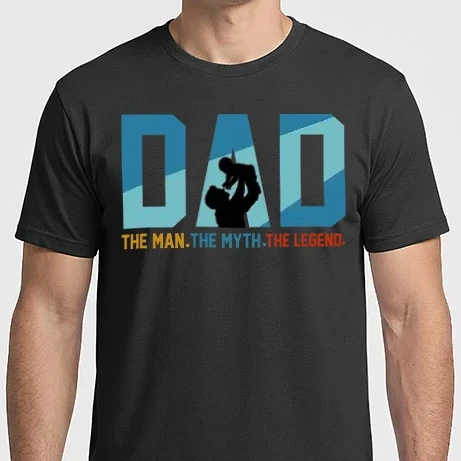 Férfi Imperial póló - Apa a férfi, a mítosz, a legenda