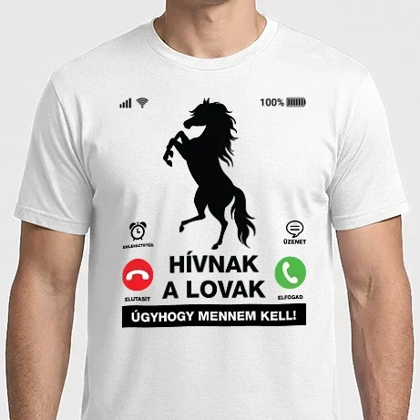 Férfi Imperial póló - Hívnak a lovak