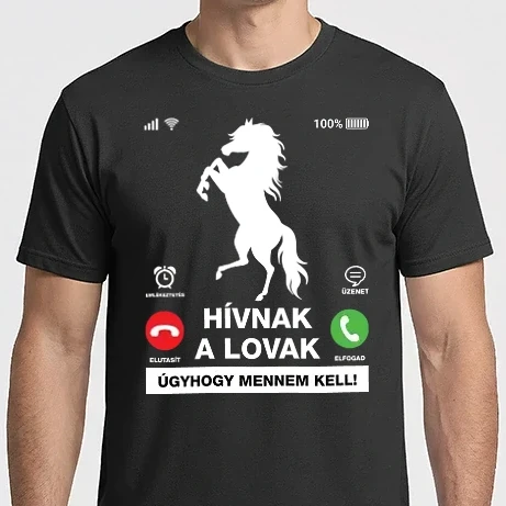 Férfi Imperial póló - Hívnak a lovak