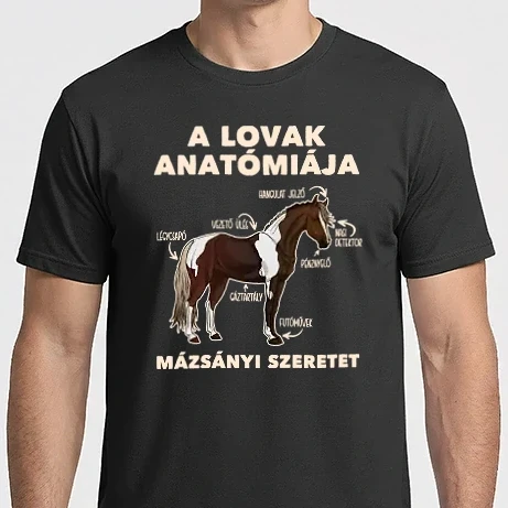Férfi Imperial póló - Ló Anatómia