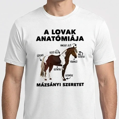 Férfi Imperial póló - Ló Anatómia