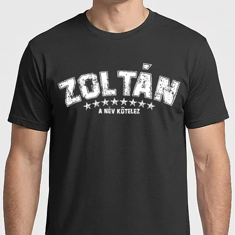 Férfi Imperial póló - Zoltán, a név kötelez