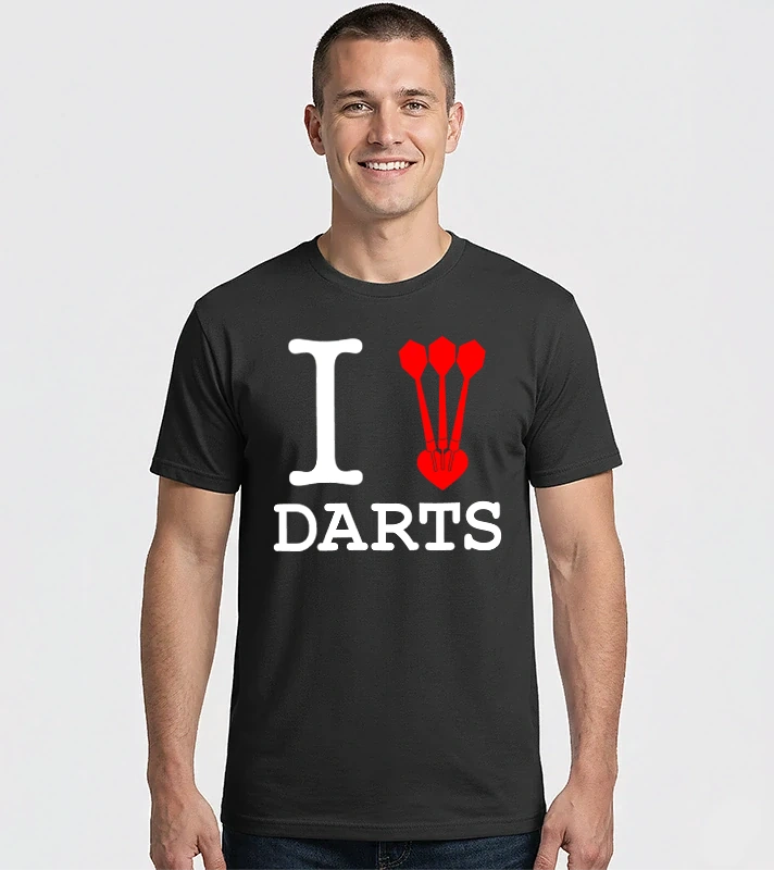 I Love Darts – Férfi Imperial póló