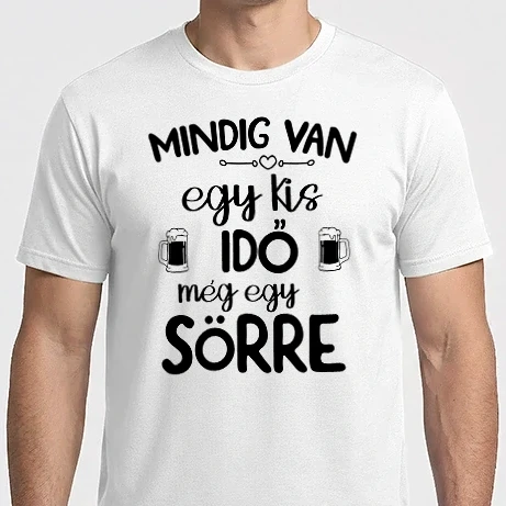 Férfi Imperial póló - Mindig van idő egy sörre